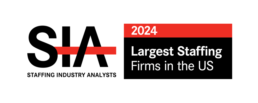 SIA largest staffing firm 2024 logo